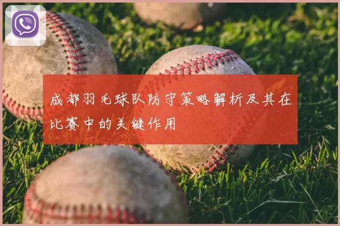 成都羽毛球队防守策略解析及其在比赛中的关键作用
