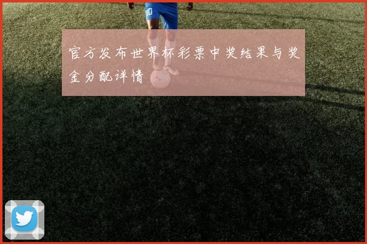 官方发布世界杯彩票中奖结果与奖金分配详情