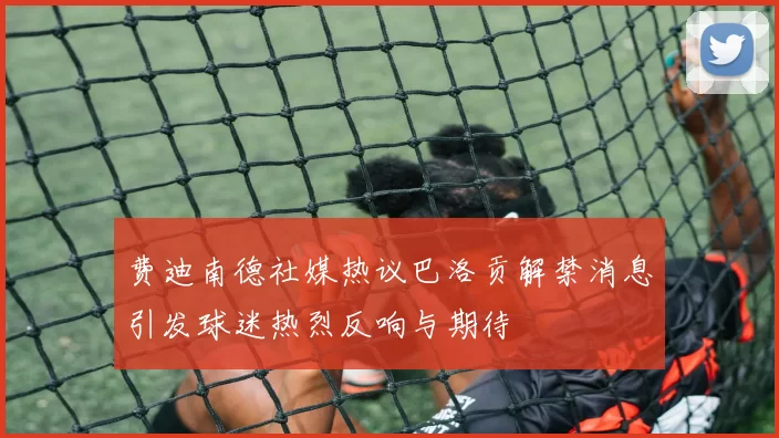 费迪南德社媒热议巴洛贡解禁消息引发球迷热烈反响与期待